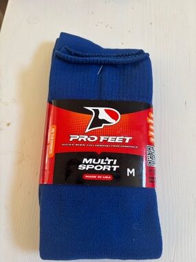 adidas Royal Blue Athletic Crew Socks - Men's